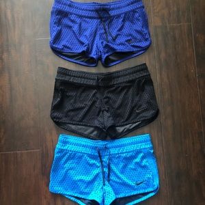 3 Pair Nike Reversible Shorts - XS